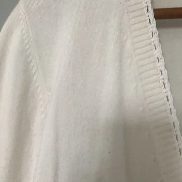 Soft feel no Itch Cotton Cardigan/Top Pretty Vintage classic quality - Picture 7 of 16